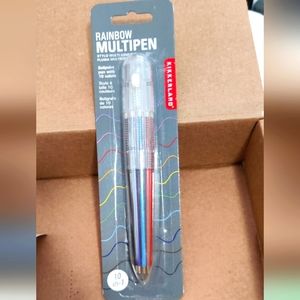 Urban Outfitters Kikkerland rainbow 10 in 1 pen